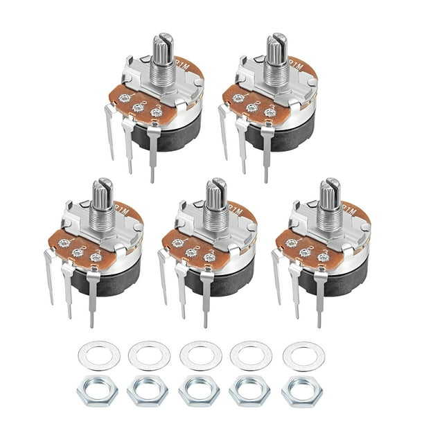 1K Ohm 24mm Linear Variable Resistor 1st CLASS POST Potentiometer 1K Ohm 24mm Linear Variable Resistor 1st CLASS POST Potentiometer